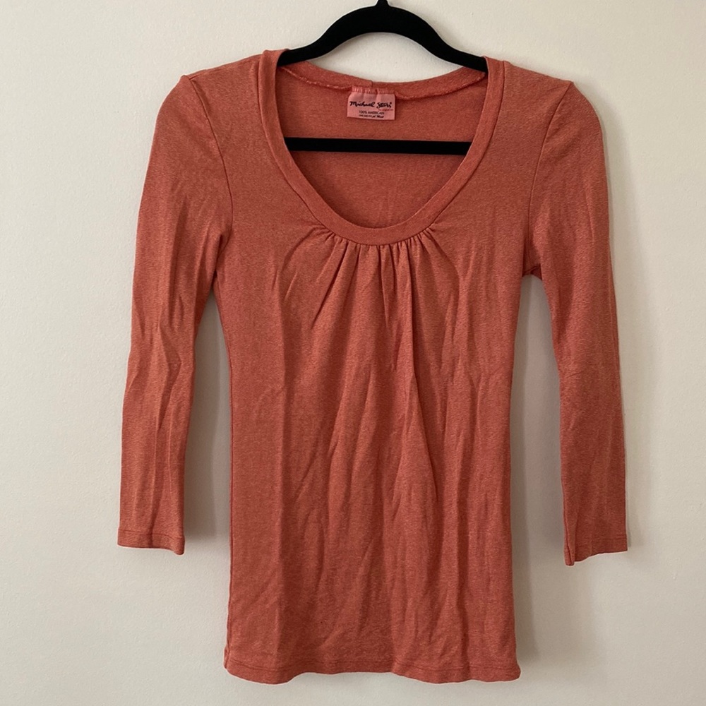 Michael Stars 3/4 sleeve top